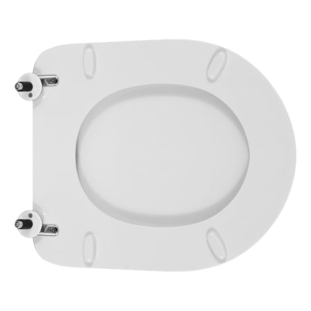 Sedile Wc Per Gsi Vaso City Pro Forma 7- Bianco - Cerniere C Espansion- Cw- Pezzi 1