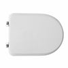 Sedile Wc Per Gravena Vaso Garbo Forma 7- Bianco - Cerniere A Passanti- Cw- Pezzi 1