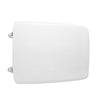 Sedile Wc Per Globo Vaso Gloria Forma 5- Bianco - Cerniere A Passanti- Cw- Pezzi 1