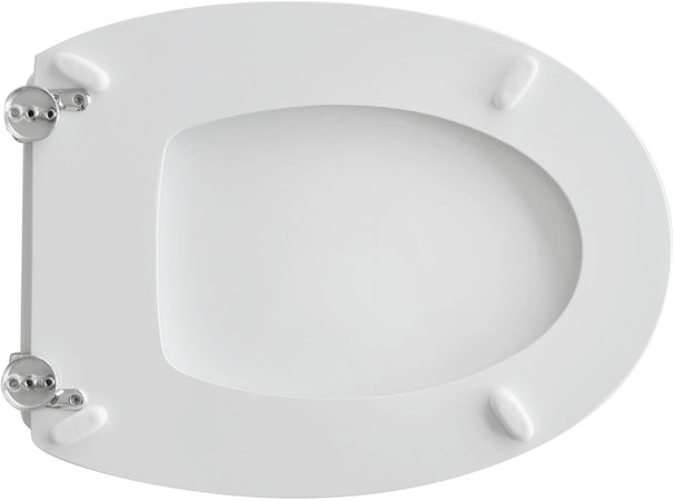 Sedile Wc Per Globo Vaso Ronda Forma 1- Bianco- Cw- Pezzi 1