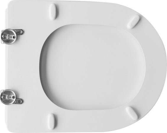 Sedile Wc Per Hatria-Spea Vaso Dolcevita Bianco Forma 7- Bianco- Cw- Pezzi 1