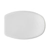 Sedile Wc Per Hatria-Spea Vaso Gran Sasso Forma 6- Bianco - Cerniere A Passanti- Cw- Pezzi 1