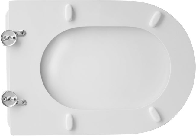 Sedile Wc Per Hidra Vaso Onda Forma 5- Bianco- Cw- Pezzi 1