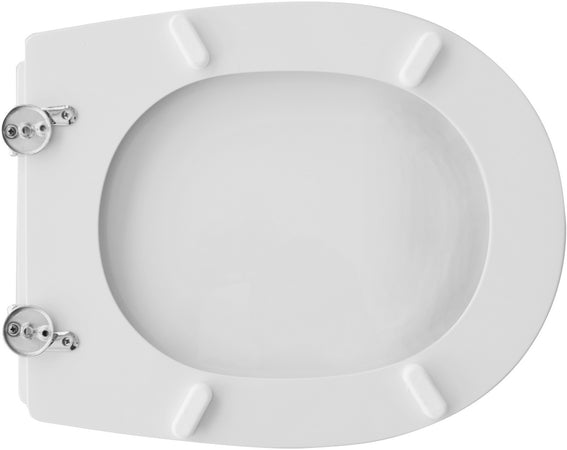 Sedile Wc Per Incea Vaso Luna Forma 6- Bianco- Cw- Pezzi 1