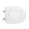 Sedile Wc Per Jumbo Vaso Arethona Forma 6- Bianco -Cerniere C Espansione- Cw- Pezzi 1