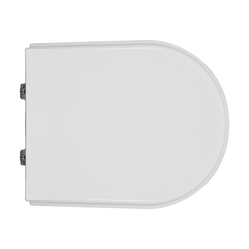 Sedile Wc Per Jumbo Vaso Xilo Forma 7- Bianco -Cerniere C Espansione- Cw- Pezzi 1