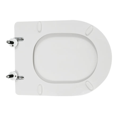 Sedile Wc Per Kerasan Vaso Flo Forma 7- Bianco - Cerniere C Espansion- Cw- Pezzi 1