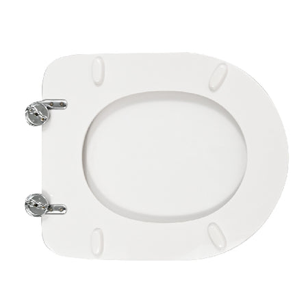 Sedile Wc Per Kerasan Vaso Flo 48 Forma 6- Bianco - Cerniere C Espansion- Cw- Pezzi 1