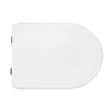 Sedile Wc Per Kerasan Vaso Flo 52 Forma 7- Bianco - Cerniere C Espansion- Cw- Pezzi 1