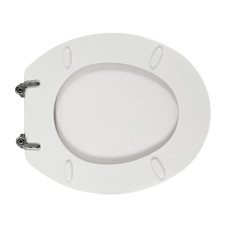 Sedile Wc Per Nero Ceramica Vaso Iceberg Forma 1- Bianco Cerniere C Espansione- Cw- Pezzi 1