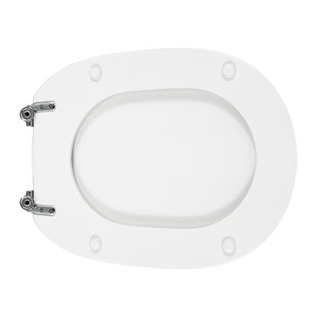 Sedile Wc Per Olympia Vaso Confort Forma 6- Bianco - Cerniere C Espansion- Cw- Pezzi 1