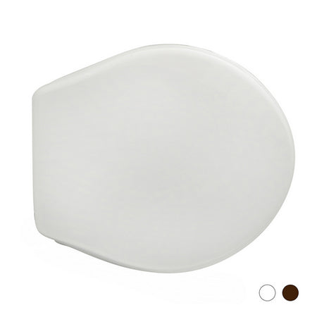 Sedile Wc Per Olympia Vaso Impero Forma 2- Noce Scuro- Cw- Pezzi 1