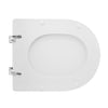 Sedile Wc Per Olympia Vaso Vogue Forma 7- Bianco - Cerniere A Passanti- Cw- Pezzi 1