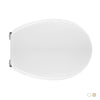Sedile Wc Per Pozzi Ginori Vaso Piemonte Forma 1- Bianco - Cerniere A Passanti- Cw- Pezzi 1