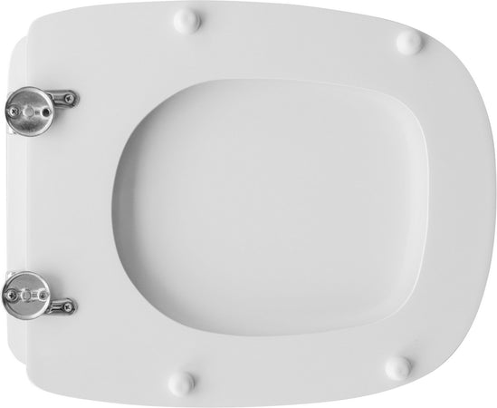 Sedile Wc Per Pozzi Ginori Vaso Quinta Bianco Forma 6- Bianco- Cw- Pezzi 1