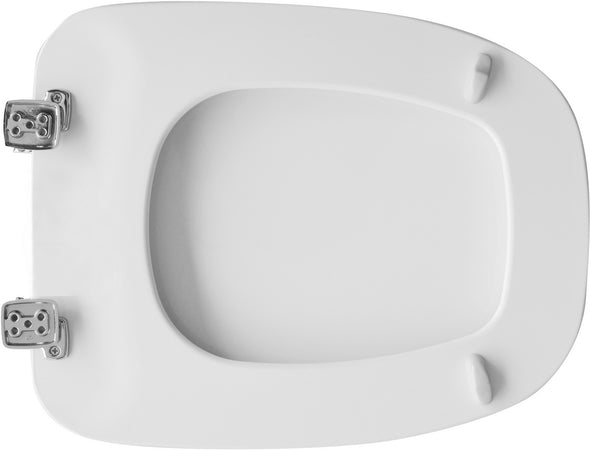 Sedile Wc Per Pozzi Ginori Vaso Square B Forma 3- Bianco- Cw- Pezzi 1