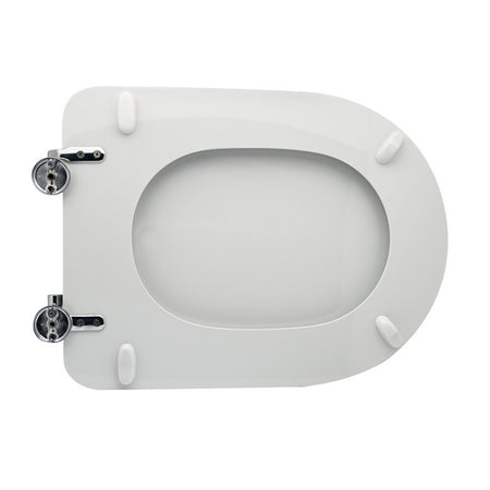 Sedile Wc Per Scic Vaso Donna Forma 7- Bianco - Cerniere A Passanti- Cw- Pezzi 1