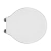 Sedile Wc Senesi Per Vaso Lutezia Forma 2- Bianco - Cerniere A Passanti- Cw- Pezzi 1