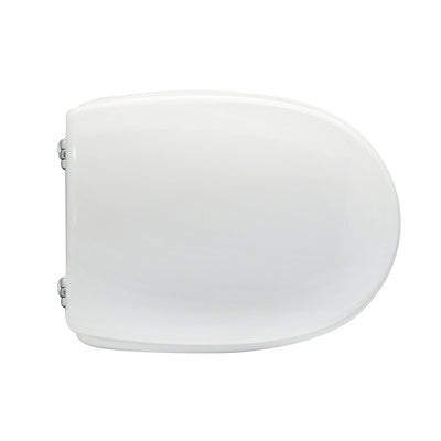 Sedile Wc Per Simas Vaso Primavera Forma 4- Bianco - Cerniere A Passante- Cw- Pezzi 1