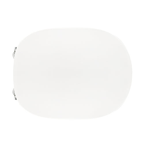 Sedile Wc Per Senesi Vaso Tuscia Forma 6- Bianco - Cerniere A Passant- Cw- Pezzi 1