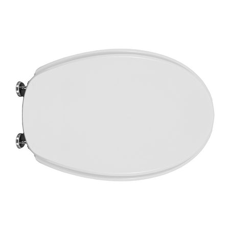 Sedile Wc Per Tenax Vaso Ariete Forma 1- Bianco - Cerniere A Passanti- Cw- Pezzi 1