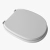 Sedile Wc Per Vitruvit Vaso Alba Forma 6- Bianco - Cerniere A Passanti- Cw- Pezzi 1
