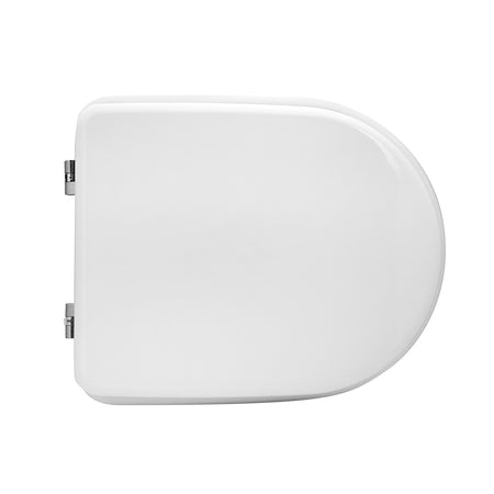 Sedile Wc Per Villeroy E Boch Vaso Magnum Forma 7- Bianco - Cerniere A Passanti- Cw- Pezzi 1
