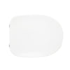 Sedile Wc Per Azzurra Vaso Disabili- Bianco -Cerniere A Passanti- Cw- Pezzi 1