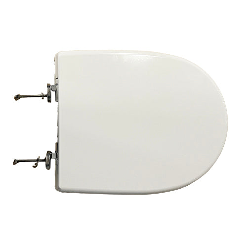 Sedile Wc In Termoindurente Azzurra Pratica Forma 7- Bianco - Soft Close- Cw- Pezzi 1