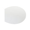 Sedile Wc Termoindurente Mod. U025 Doppio Fissaggio Forma 1 Universale- Bianco - Soft Close- Dh- Pezzi 1