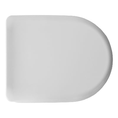 Sedile Wc Termoindurente Mod. D061 Doppia Cerniera Forma 7- Bianco- Dh- Pezzi 1