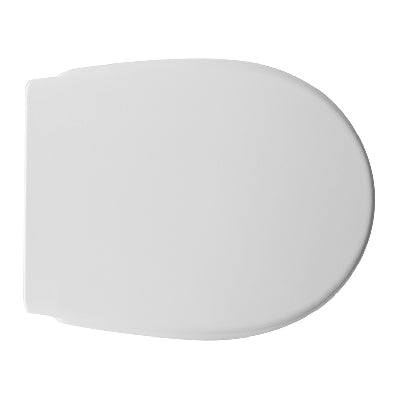 Sedile Wc Termoindurente Mod. D308 Doppia Cerniera Forma 6- Bianco- Dh- Pezzi 1