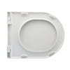 Sedile Wc Termoindurente Mod. D333 Forma 7- Bianco Soft-Close- Dh- Pezzi 1