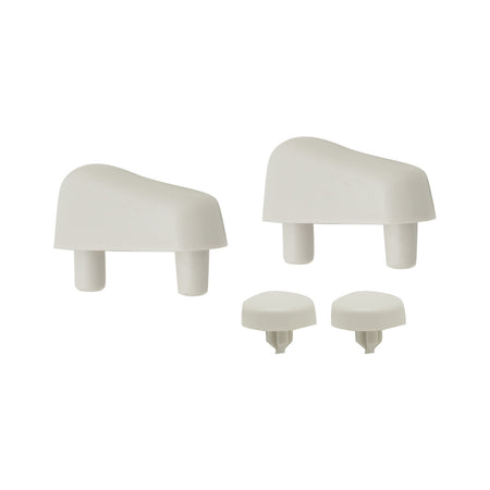 Kit Paracolpi Per Sedile Conca E Ydra Carrara E Matta- Bianco- Bemis- Pezzi 1