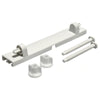 Set Ricambio Per Sedile Wc Modello Etna- Bianco- Cr- Pezzi 1