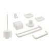 Set Bagno 8 Pezzi Serie Imma Modello New- Bianco- Dh- Pezzi 1