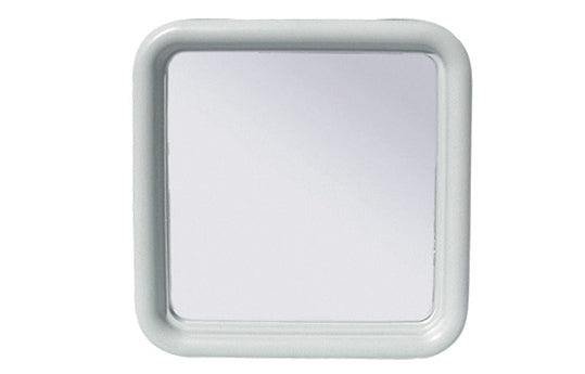 Specchio Quadro Silvia Cm. 50 X 50 Serie Imma- Bianco- Dh- Pezzi 1