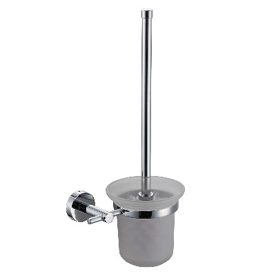 Porta Scopino A Parete Linea Diosa- Cromo - Fiss. Con Viti- Dhimp- Pezzi 1