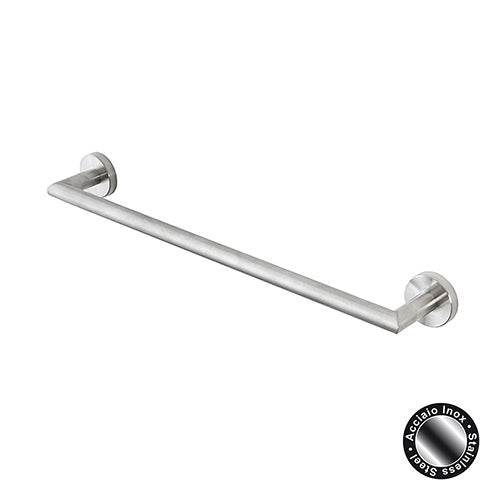 Porta Asciugamani Da Parete 50 Cm In Acciaio Inox Satinato Linea City Feridras