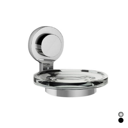 Porta Sapone Serie Kissy- Cromo Cm 11 X H.9,2 X 13,8- Koemo- Pezzi 1