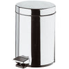 Pattumiera Per Toilette Cilindrica Con Apertura A Pedale 5 Litri Lux- Diam. 200 X H. 290Mm- Remer- Pezzi 1