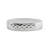 Porta Sapone In Ceramica Phoenix- Argento- Spire- Pezzi 1