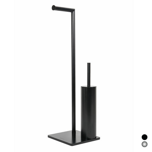 Piantana Wc Mod. Zero Metaform- Nero Cm 20 X H. 65 X 18- Metaf- Pezzi 1