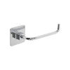 Porta Rotolo Carta Aperto Mod. Cold Wind- Cromo Cm 15 X H.5,3 X 5,5- Metaf- Pezzi 1