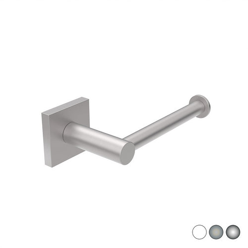 Porta Rotolo Aperto Mod. Hotel Maison- Bianco Cm 15,4 X H.5 X 7,6- Metaf- Pezzi 1