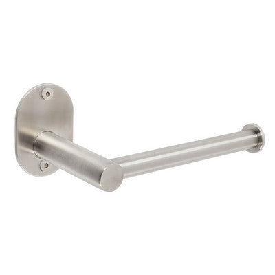 Porta Rotolo Carta Aperto Mod. Blizz Spazzolato- Spazzolato Cm 15,6Xh.6,5X7,7- Metaf- Pezzi 1