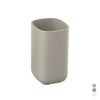 Porta Spazzolini Pod- Tortora Cm 7 X H. 11,5 X 7- Metaf- Pezzi 1