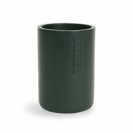 Porta Spazzolini Annika- Verde Forest - D. 7,7 X 11 Cm- Metaf- Pezzi 1