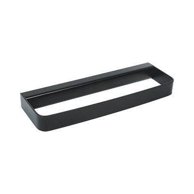 Porta Asciugamani Ad Anello Mod. 25- Nero Cm 25 X H.2,5 X 8- Metaf- Pezzi 1