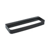 Porta Asciugamani Ad Anello Mod. 25- Nero Cm 25 X H.2,5 X 8- Metaf- Pezzi 1